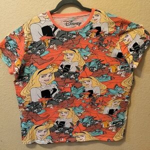 Disney Princess Aurora, Briar Rose t shirt all over print 2XL short sleeve